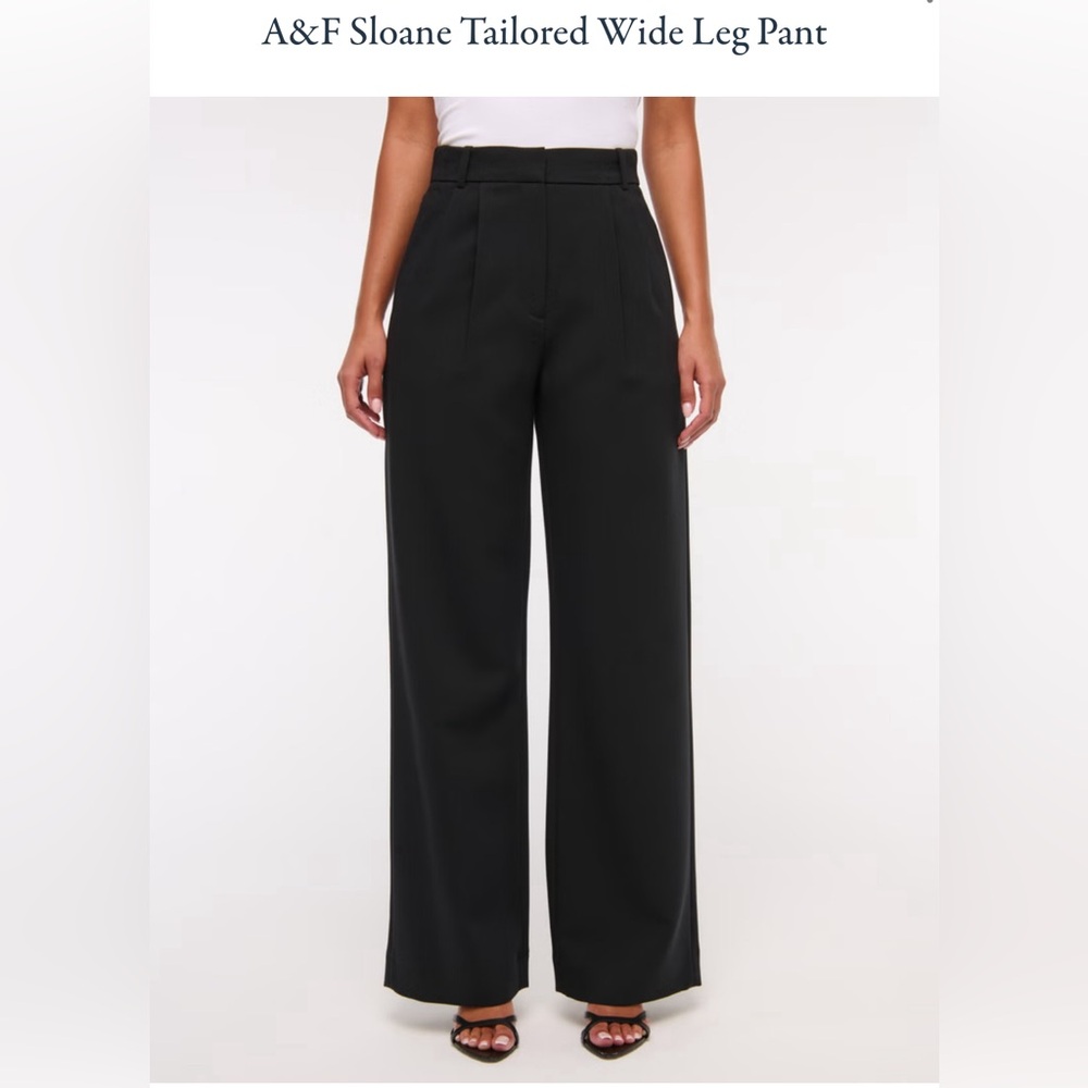 XXS Short Abercrombie & Fitch Black Sloane Trousers